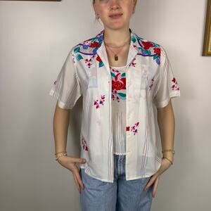 CW II by Sheila Alcott 2 piece blouse size Small